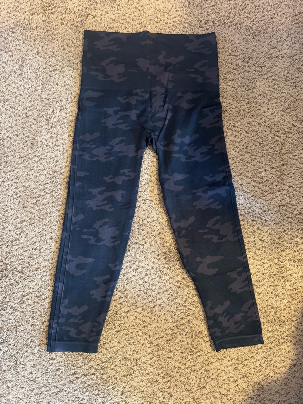 Spanx Camo Leggings - Black
